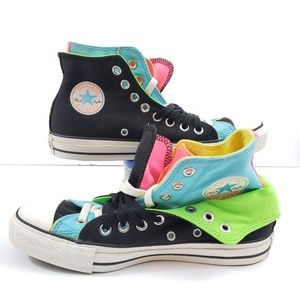 Converse Tri Color High Top Size Womens 9 Mens 7